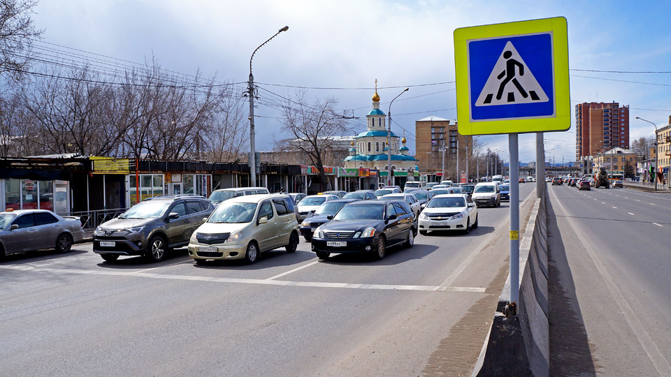 Снос ларьков на ул. Партизана Железняка в Красноярске