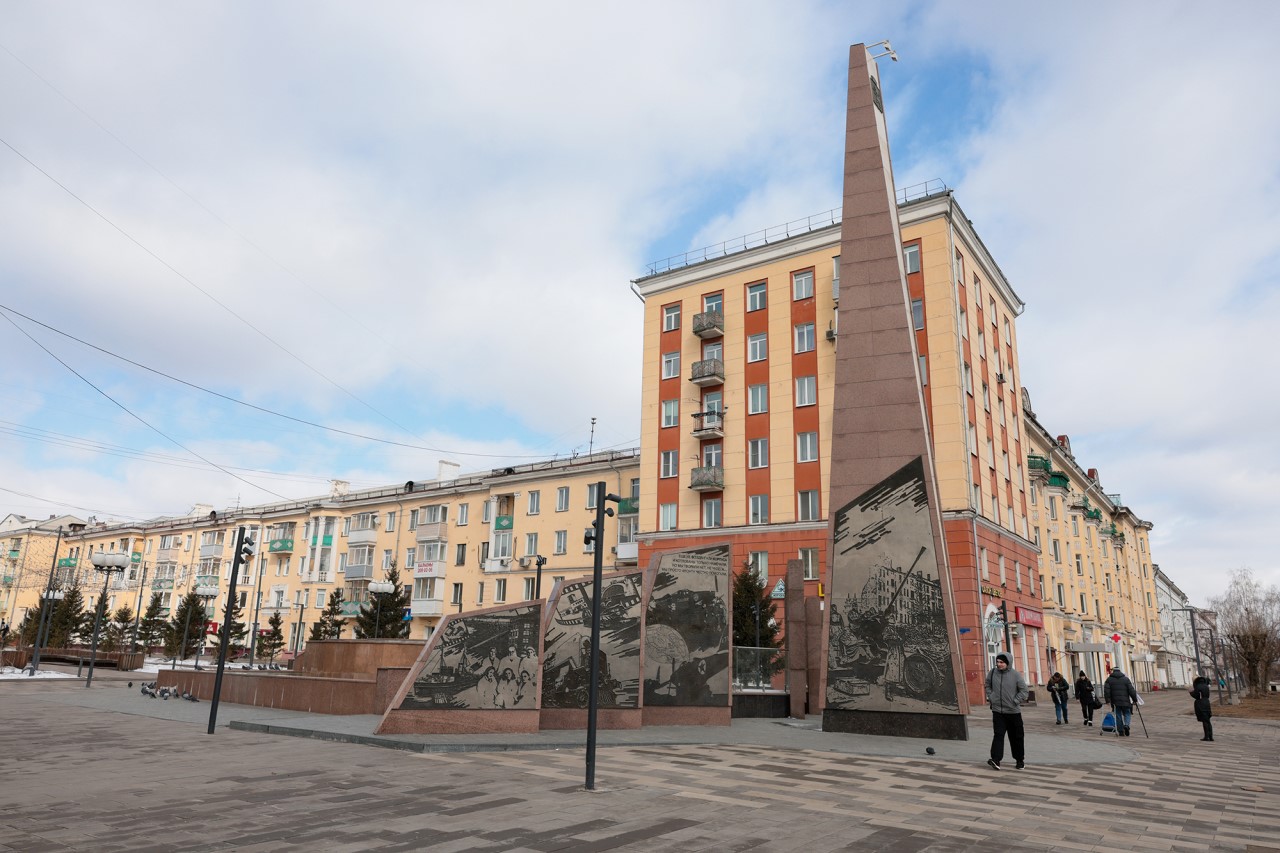 Парад в этом году начнется от стелы «Красноярск – город трудовой доблести» в районе ДК им. 1 Мая.