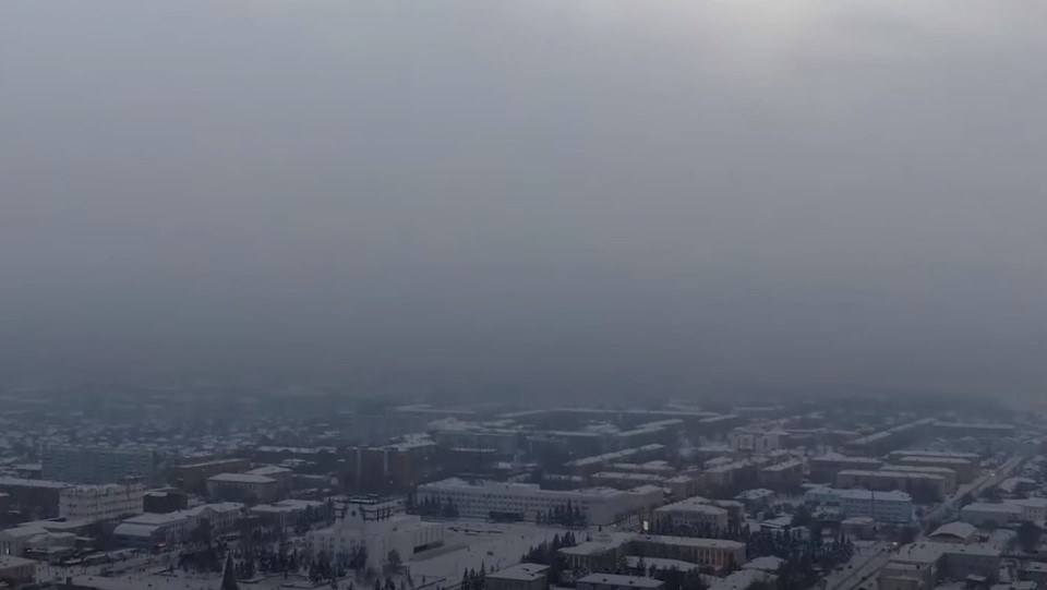 Выбросы в Кызыле