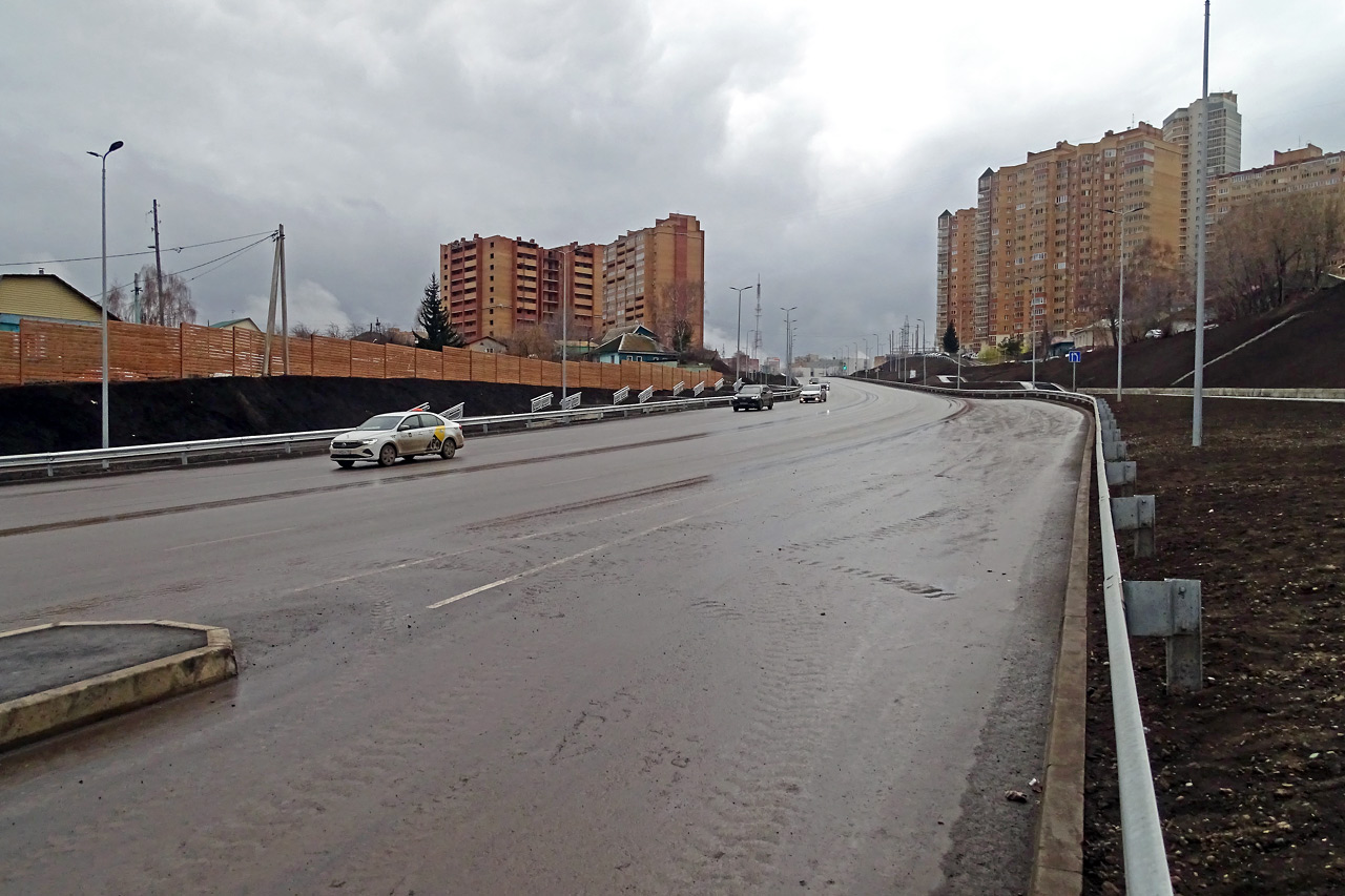 Новая дорога по Байкитской в Красноярске