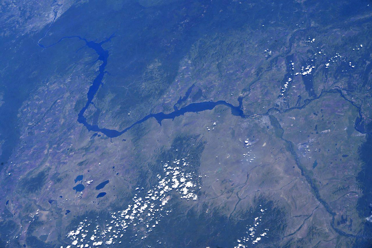 Енисей на отрезке от Абакана до Красноярска