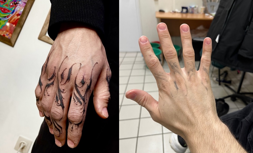 татуировка на руке