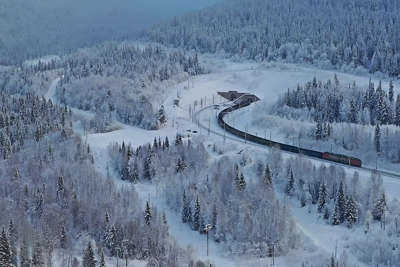 Второй Джебский тоннель КрасЖД